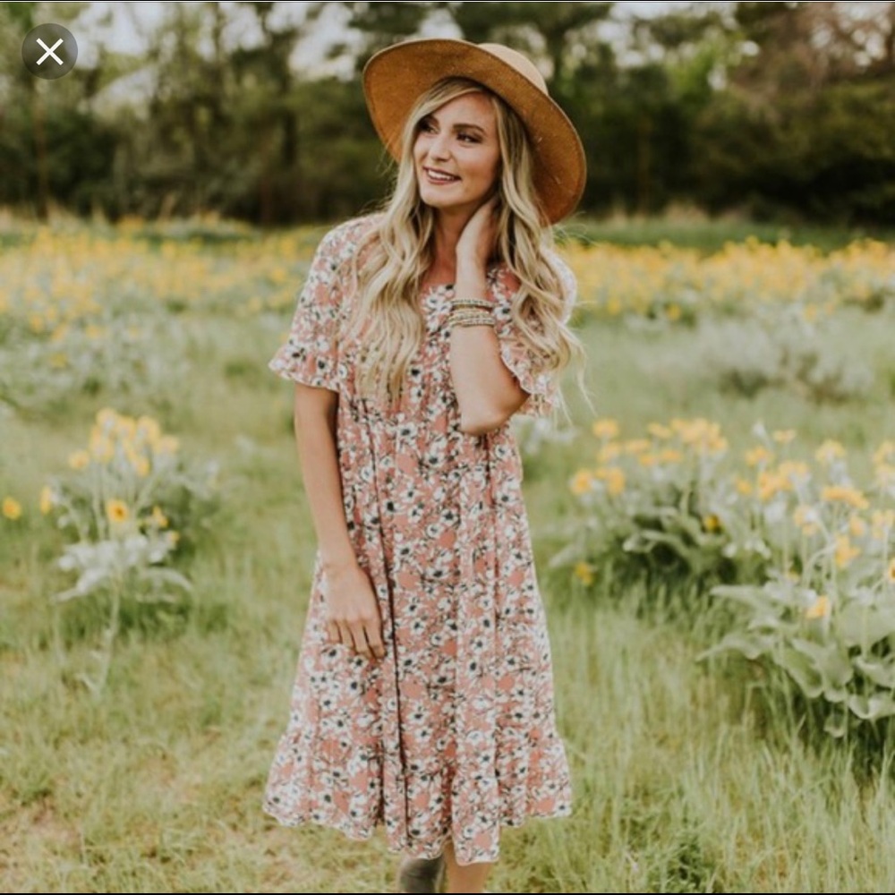Floral Midi Dress